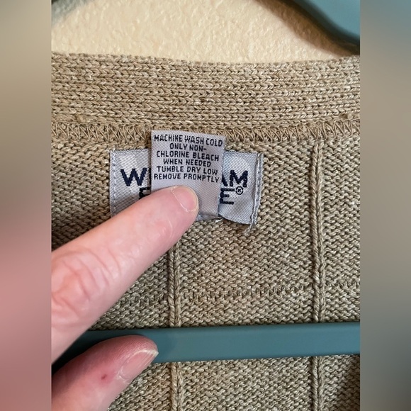 🌟HP🌟 VINTAGE WINDHAM POINTE Men’s Cardigan Button Up Sweater Sz XL Mr. Rogers - Picture 6 of 12